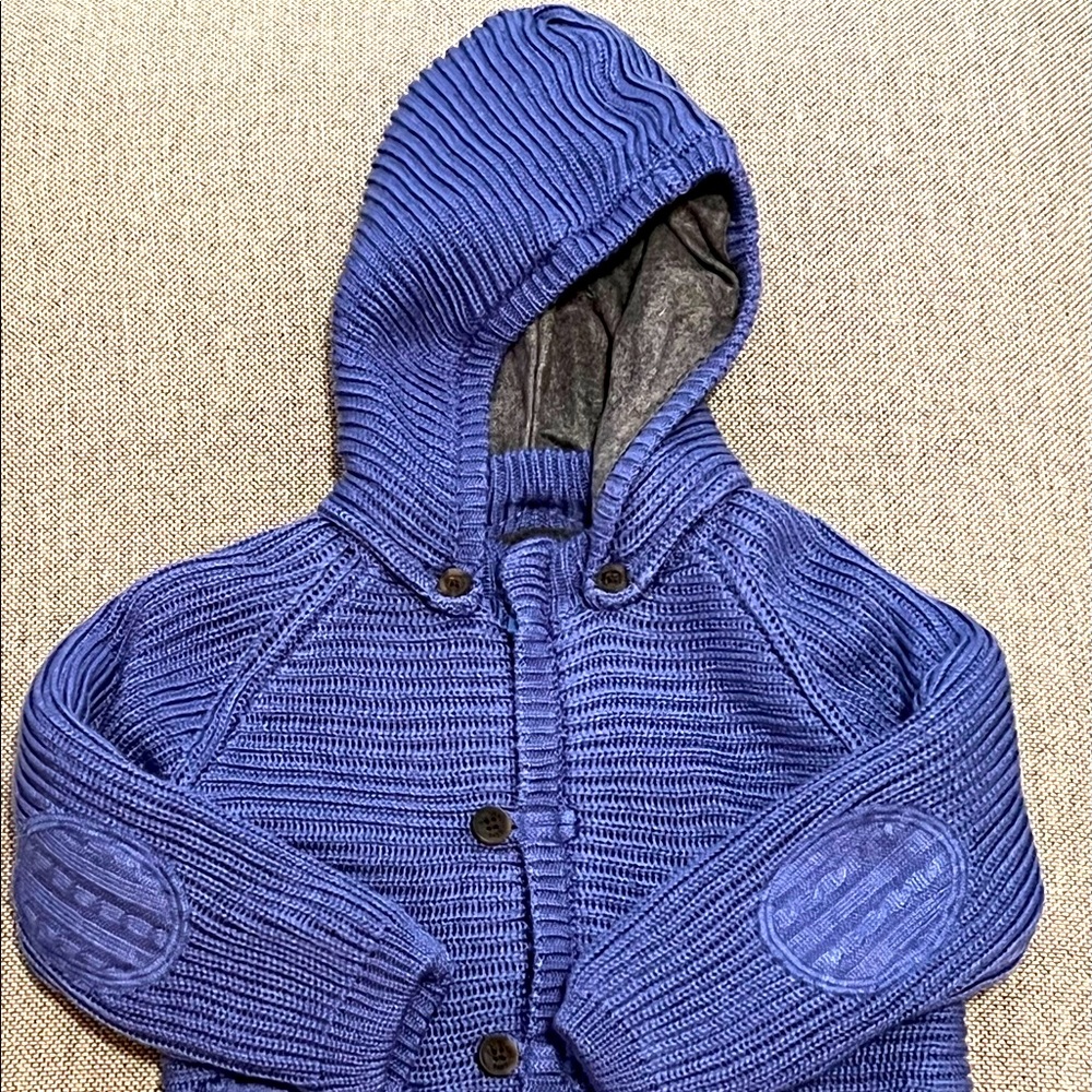 Mayoral fleece lined sweater coat, NWT, size 24 months
